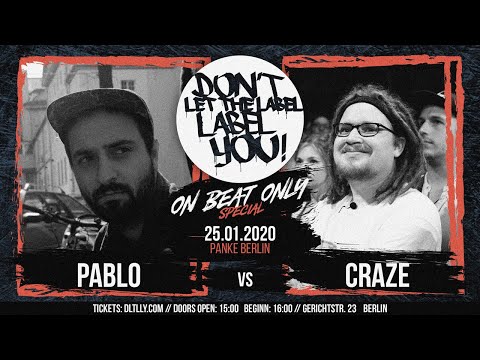 Craze vs Pablo // DLTLLY OnBeatBattle (Berlin | Panke) // 2020