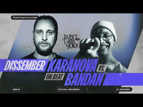 Karanova vs BanDan // On Beat Rapbattle @ Festsaal Kreuzberg // DLTLLY