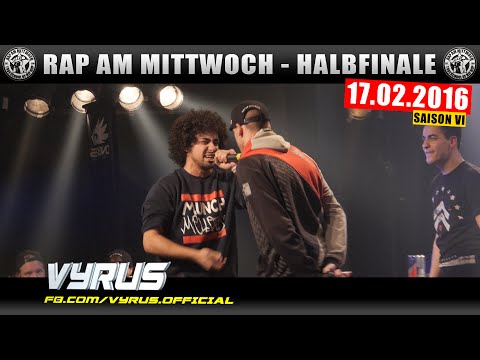 RAP AM MITTWOCH HAMBURG: 17.02.16 BattleMania Halbfinale feat. VYRUS, TISOS uvm. (3/4) GERMAN BATTLE