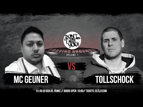 Tollschock VS MC Geuner // Proving Grounds Vol. 1 // Rapbattle Berlin // DLTLLY
