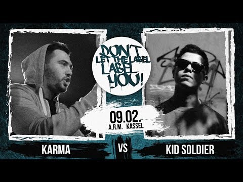 Kid Soldier vs Karma // DLTLLY RapBattle (Kassel) // 2019