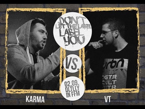 VT vs Karma // DLTLLY RapBattle (FFM) // 2017