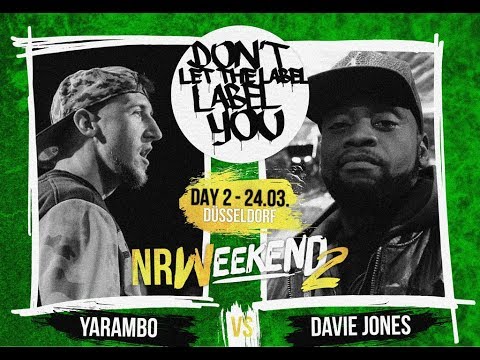 Yarambo vs Davie Jones // DLTLLY RapBattle (NRWeekend2 // Düsseldorf) // 2018
